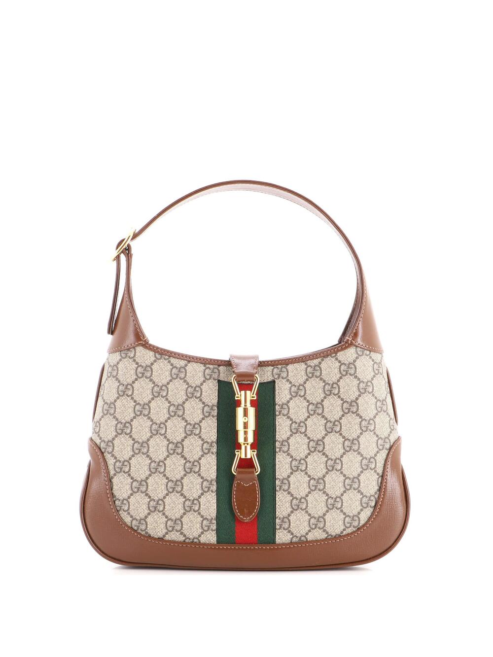 Gucci Jackie Hobo Gg Coated Canvas #323492G22B